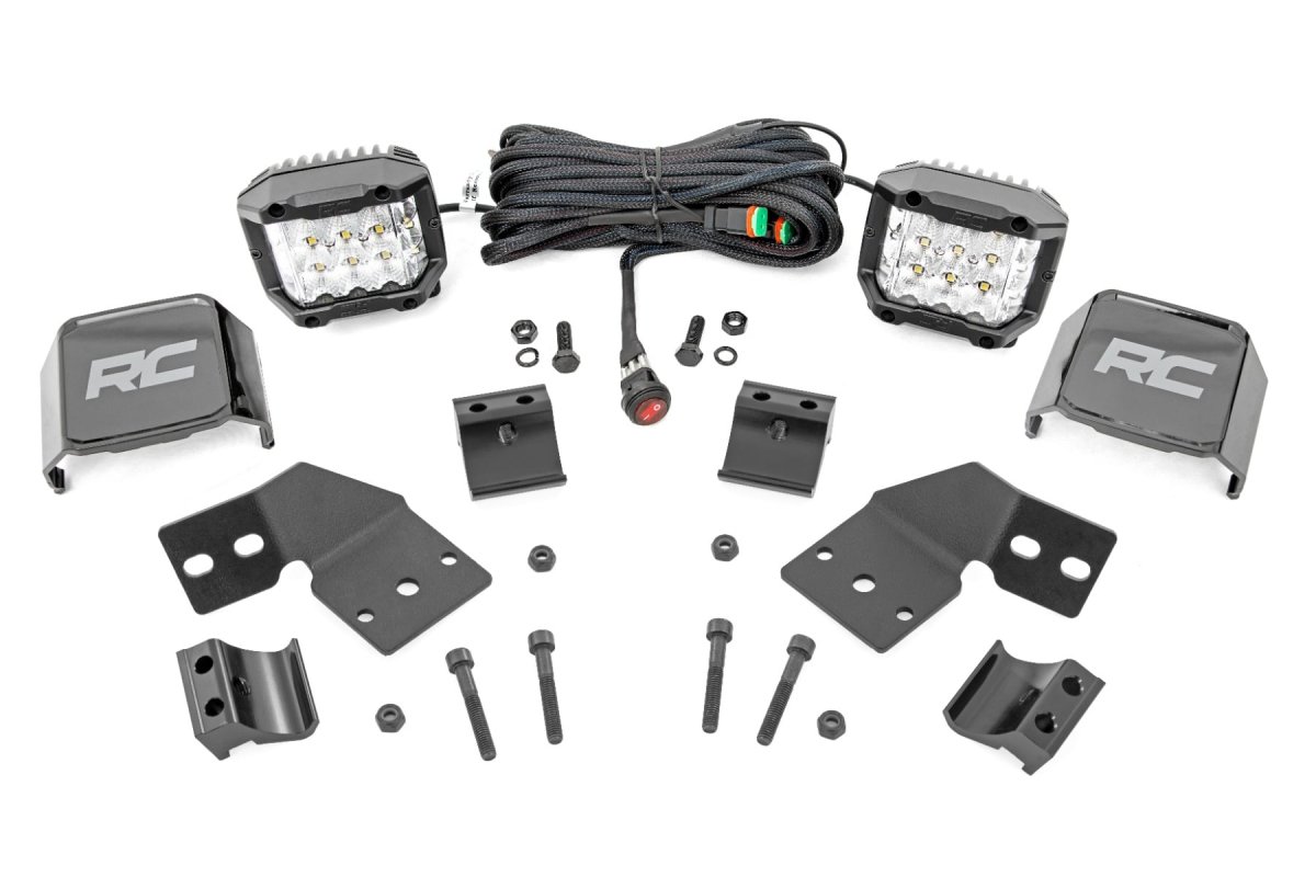 Polaris XPEDITION XP Ultimate LED Light Kit - Front - Rough Country - 3